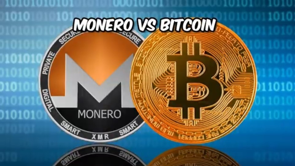 Monero vs Bitcoin price
